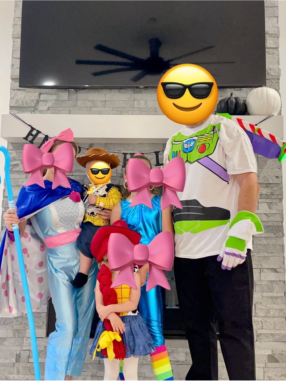 Disney Pixar Toy Story Bo Peep & Buzz Lightyear Adult Halloween Costumes Set Lot